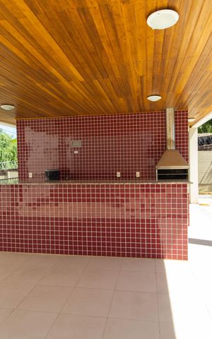 Apartamento à venda com 45m², 2 quartos e 1 vaga Apartamento à venda com 45m², 2 quartos e 1 vagaÁrea comum - Churrasqueira