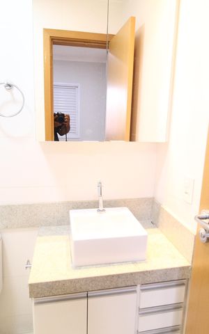 Apartamento para alugar com 85m², 3 quartos e 2 vagasBanheiro da Suíte