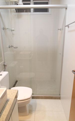 Apartamento para alugar com 85m², 3 quartos e 2 vagasBanheiro Social
