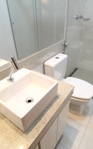 Apartamento para alugar com 85m², 3 quartos e 2 vagasBanheiro Social