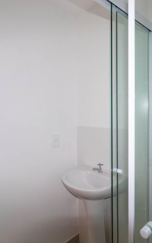 Apartamento para alugar com 35m², 2 quartos e sem vaga Apartamento para alugar com 35m², 2 quartos e sem vagaBanheiro