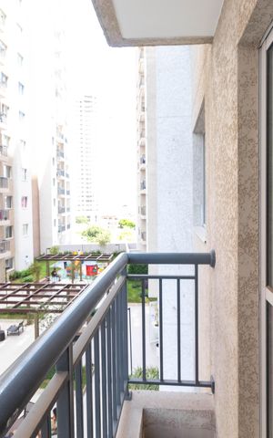 Apartamento para alugar com 35m², 2 quartos e sem vaga Apartamento para alugar com 35m², 2 quartos e sem vagaVaranda da Sala