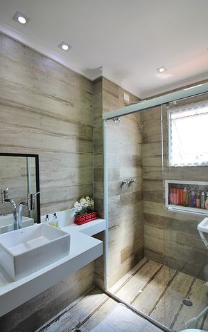 Apartamento para alugar com 90m², 2 quartos e 2 vagasQuarto 1 - Suíte Banheiro