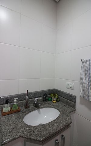 Apartamento para alugar com 90m², 2 quartos e 2 vagasBanheiro Social