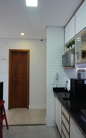 Apartamento para alugar com 90m², 2 quartos e 2 vagasCozinha