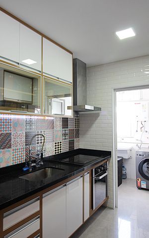 Apartamento para alugar com 90m², 2 quartos e 2 vagasCozinha