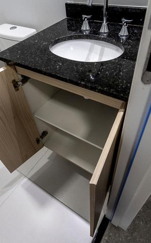Apartamento à venda com 34m², 1 quarto e sem vaga Apartamento à venda com 34m², 1 quarto e sem vagaBanheiro