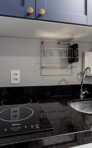 Apartamento à venda com 34m², 1 quarto e sem vaga Apartamento à venda com 34m², 1 quarto e sem vagaCozinha