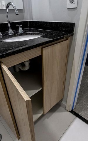 Apartamento à venda com 34m², 1 quarto e sem vaga Apartamento à venda com 34m², 1 quarto e sem vagaBanheiro
