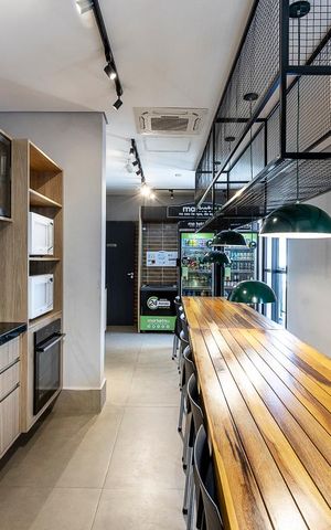 Apartamento à venda com 34m², 1 quarto e sem vaga Apartamento à venda com 34m², 1 quarto e sem vagaÁrea comum - Salão de festas