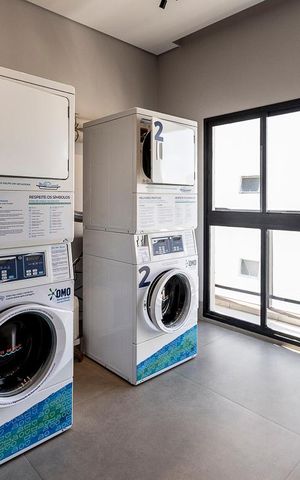 Apartamento à venda com 34m², 1 quarto e sem vaga Apartamento à venda com 34m², 1 quarto e sem vagaLavanderia