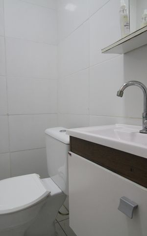 Casa para alugar com 80m², 2 quartos e 1 vagaLavabo