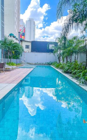 Studio à venda com 37m², 1 quarto e sem vaga Studio à venda com 37m², 1 quarto e sem vagaÁrea comum - Piscina