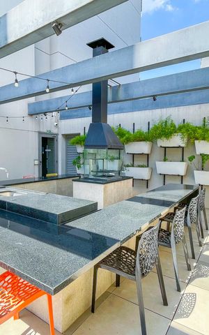 Studio à venda com 37m², 1 quarto e sem vaga Studio à venda com 37m², 1 quarto e sem vagaÁrea comum - Churrasqueira