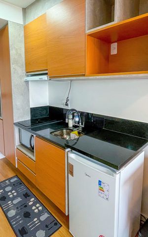 Studio à venda com 37m², 1 quarto e sem vaga Studio à venda com 37m², 1 quarto e sem vagaStudio