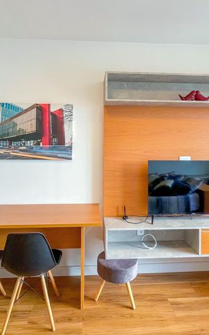 Studio à venda com 37m², 1 quarto e sem vaga Studio à venda com 37m², 1 quarto e sem vagaStudio