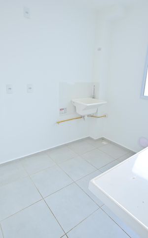 Apartamento para alugar com 43m², 2 quartos e 1 vaga Apartamento para alugar com 43m², 2 quartos e 1 vagaCozinha e Área de Serviço