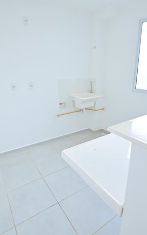 Apartamento para alugar com 43m², 2 quartos e 1 vaga Apartamento para alugar com 43m², 2 quartos e 1 vagaCozinha e Área de Serviço
