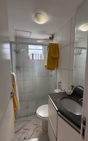 Apartamento à venda com 45m², 2 quartos e 1 vaga Apartamento à venda com 45m², 2 quartos e 1 vagaBanheiro