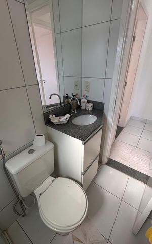 Apartamento à venda com 45m², 2 quartos e 1 vaga Apartamento à venda com 45m², 2 quartos e 1 vagaBanheiro