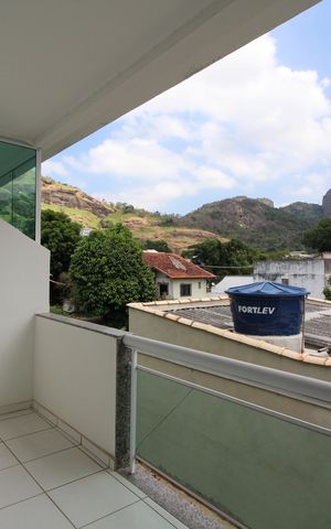 Casa de condomínio para alugar com 120m², 2 quartos e 1 vagaQuarto 2 - Varanda