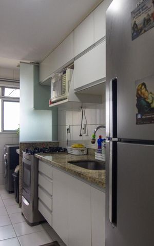 Apartamento à venda com 100m², 3 quartos e 1 vaga Apartamento à venda com 100m², 3 quartos e 1 vagaCozinha e Área de Serviço