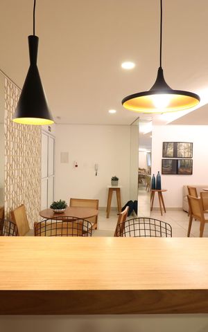 Apartamento para alugar com 64m², 2 quartos e 1 vagaÁrea comum - Salão de festas
