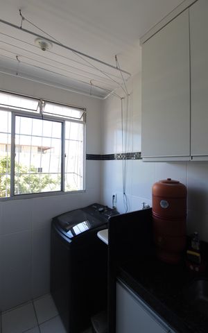 Apartamento para alugar com 55m², 2 quartos e 1 vagaCozinha e Área de Serviço