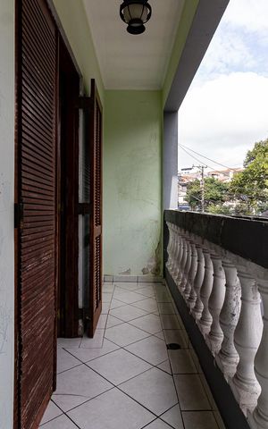 Casa à venda com 268m², 3 quartos e 2 vagas Casa à venda com 268m², 3 quartos e 2 vagasVaranda da Sala da Casa 1