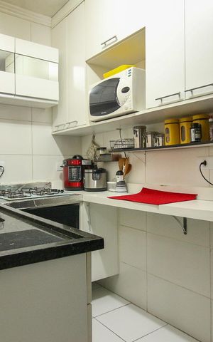 Casa de condomínio à venda com 110m², 2 quartos e 1 vagaCozinha