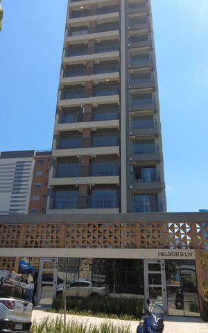 Apartamento para alugar com 25m², 1 quarto e sem vagaFachada