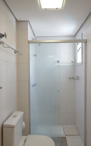 Apartamento à venda com 106m², 3 quartos e 2 vagasBanheiro da Suíte