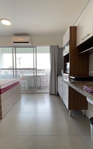 Studio à venda com 25m², 1 quarto e 1 vaga Studio à venda com 25m², 1 quarto e 1 vagaCozinha