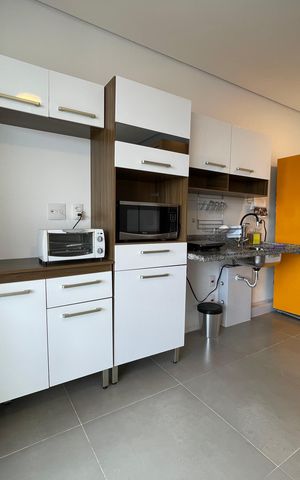 Studio à venda com 25m², 1 quarto e 1 vaga Studio à venda com 25m², 1 quarto e 1 vagaCozinha