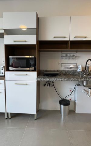 Studio à venda com 25m², 1 quarto e 1 vaga Studio à venda com 25m², 1 quarto e 1 vagaCozinha