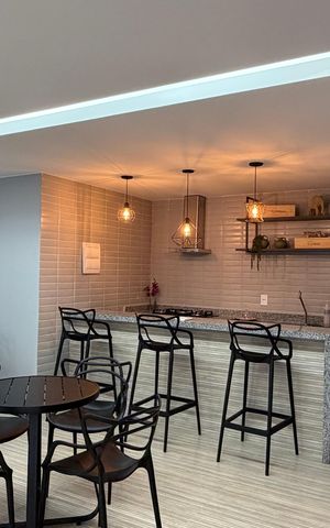 Apartamento à venda com 80m², 2 quartos e 1 vaga Apartamento à venda com 80m², 2 quartos e 1 vagaÁrea comum - Salão de festas