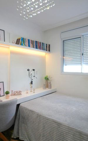 Apartamento à venda com 63m², 2 quartos e 1 vagaQuarto 2