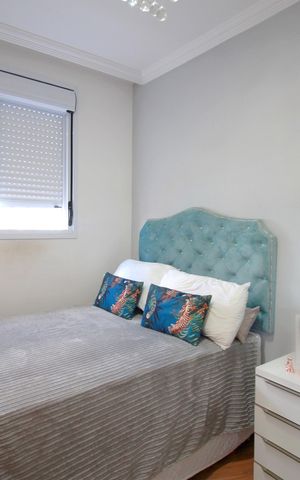 Apartamento à venda com 63m², 2 quartos e 1 vagaQuarto 2