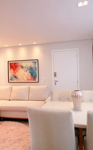Apartamento à venda com 63m², 2 quartos e 1 vagaSala