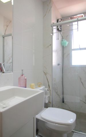 Apartamento à venda com 63m², 2 quartos e 1 vagaBanheiro