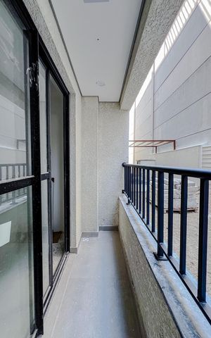 Studio à venda com 26m², 1 quarto e sem vagaVaranda
