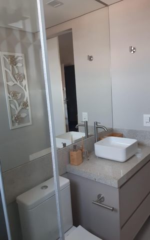 Apartamento à venda com 31m², 1 quarto e sem vaga Apartamento à venda com 31m², 1 quarto e sem vagaBanheiro