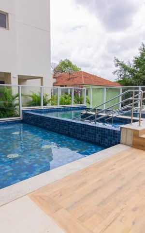 Apartamento para alugar com 42m², 1 quarto e 1 vaga Apartamento para alugar com 42m², 1 quarto e 1 vagaPiscina