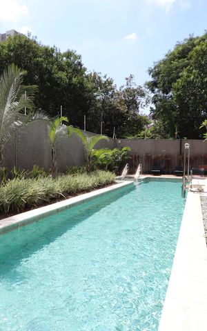 Studio para alugar com 28m², 1 quarto e sem vagaÁrea comum - Piscina