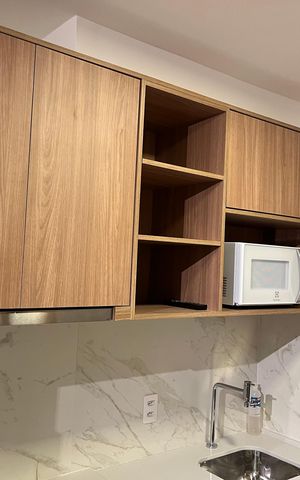 Apartamento para alugar com 24m², 1 quarto e sem vaga Apartamento para alugar com 24m², 1 quarto e sem vagaSala e Cozinha Integrada