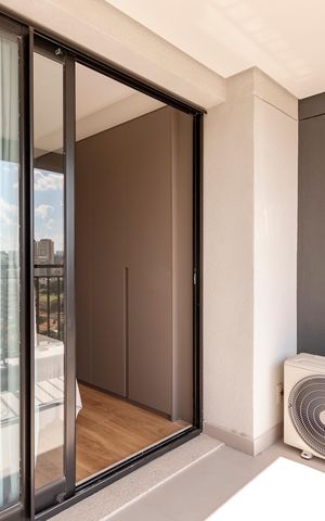 Studio à venda com 33m², 1 quarto e sem vaga Studio à venda com 33m², 1 quarto e sem vagaVaranda