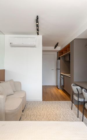 Studio à venda com 33m², 1 quarto e sem vaga Studio à venda com 33m², 1 quarto e sem vagaStudio