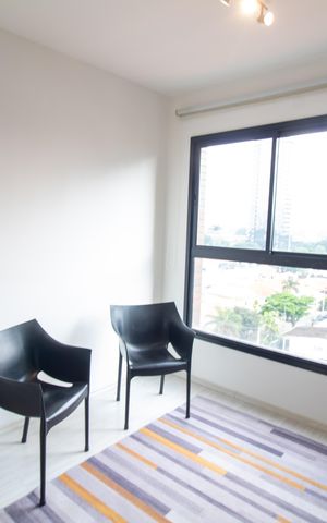 Studio para alugar com 27m², 1 quarto e 1 vaga Studio para alugar com 27m², 1 quarto e 1 vagaStudio