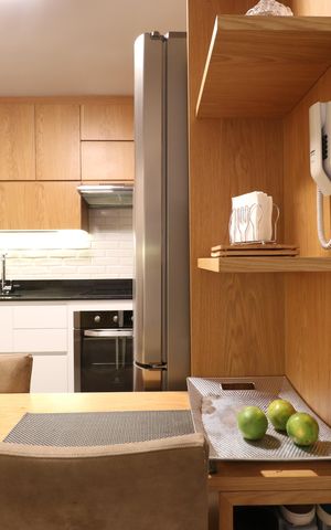 Apartamento à venda com 62m², 2 quartos e 2 vagasCozinha e Área de Serviço