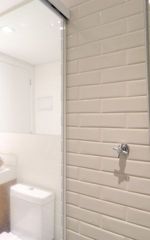 Apartamento à venda com 62m², 2 quartos e 2 vagasBanheiro Social